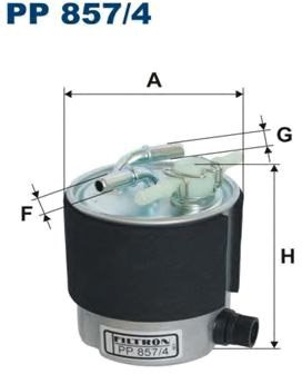 

Топливный фильтр Filtron PP8574