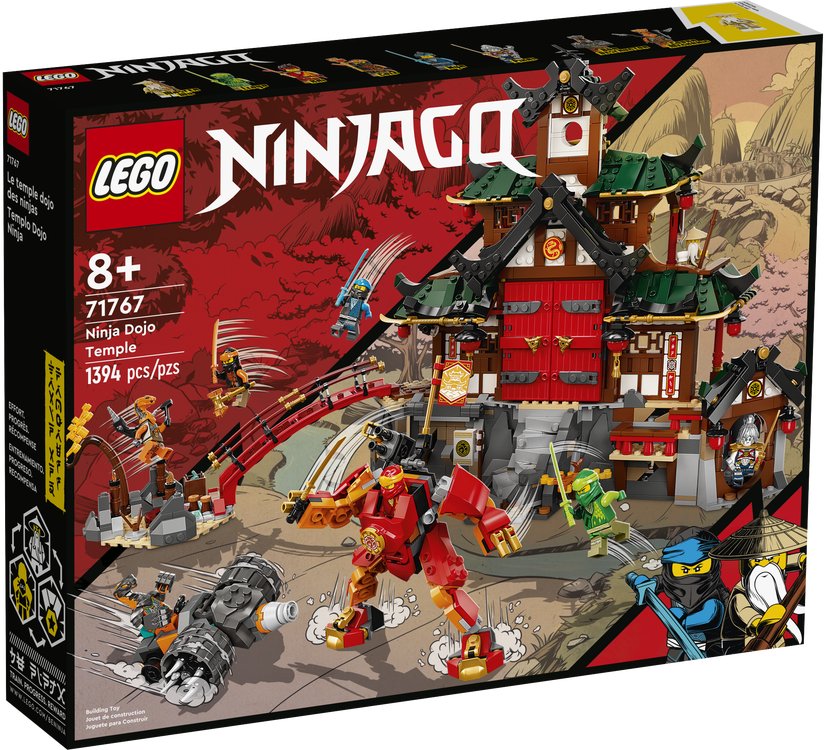 

Конструктор LEGO Ninjago 71767 Храм-додзе ниндзя
