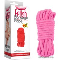 Веревка Lovetoy Fetish Bondage Rope 10 м FT-001A-03 Pink