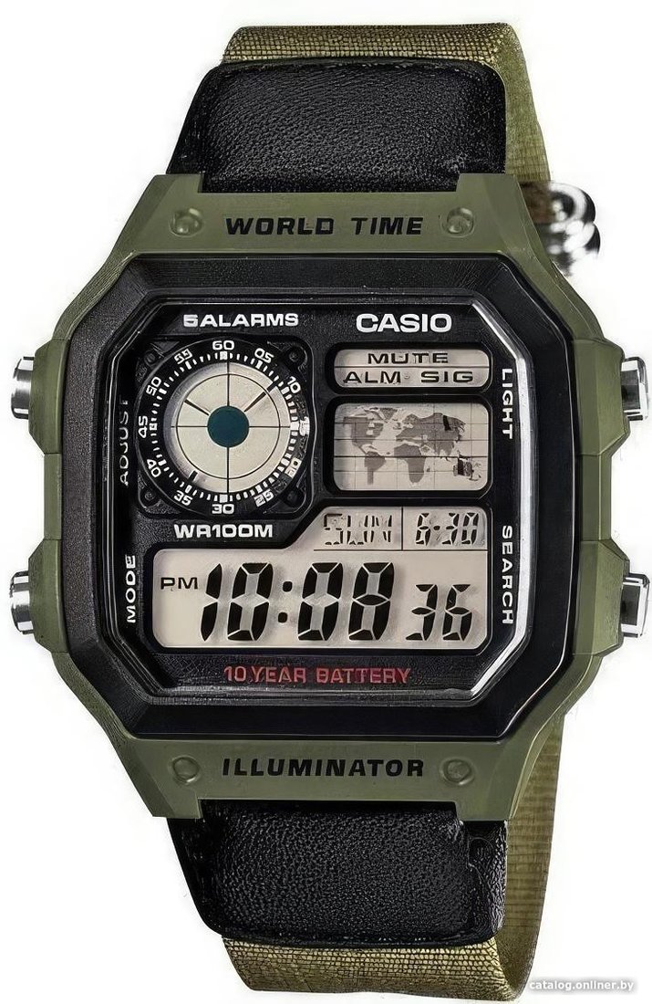 Наручные часы Casio AE-1200WHB-3B