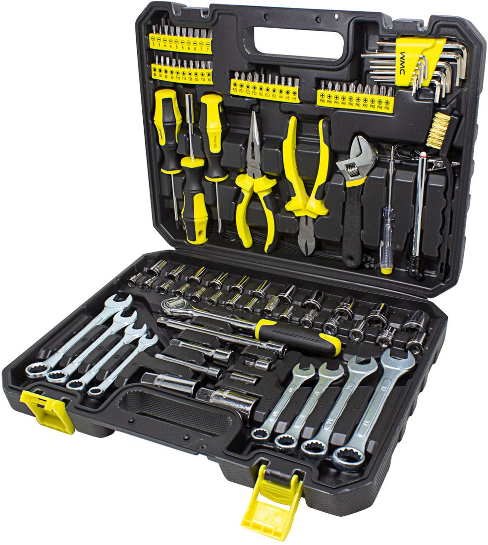 

Универсальный набор инструментов WMC Tools WMC-30122 (122 предмета)