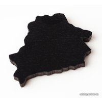 Пазл Woodary Карта мира L 3151 (black)