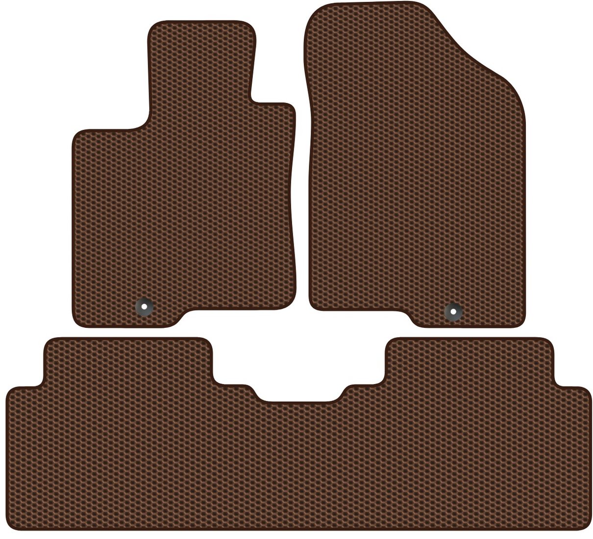 

Комплект ковриков для авто Alicosta Kia Carens (минивэн / UN) 2006 - 2012 (коричневый, сота)