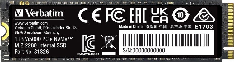 SSD Verbatim Vi5000 1TB 31826