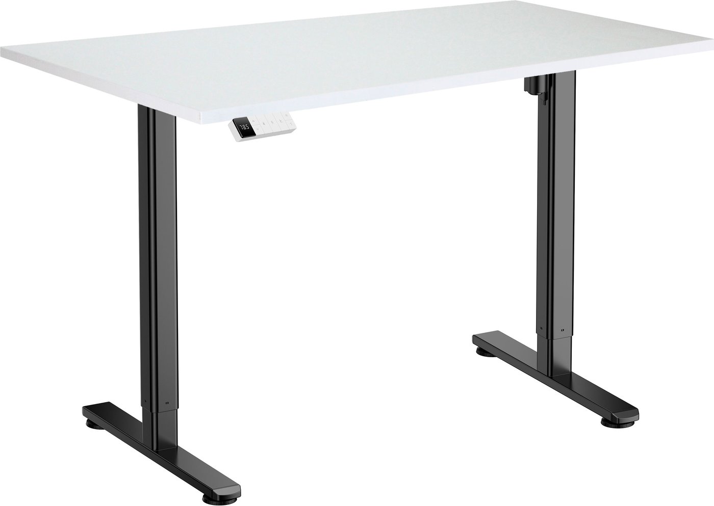 

Стол для работы стоя ErgoSmart Electric Desk Slim 1200х650х25 мм (альпийский белый/черный)