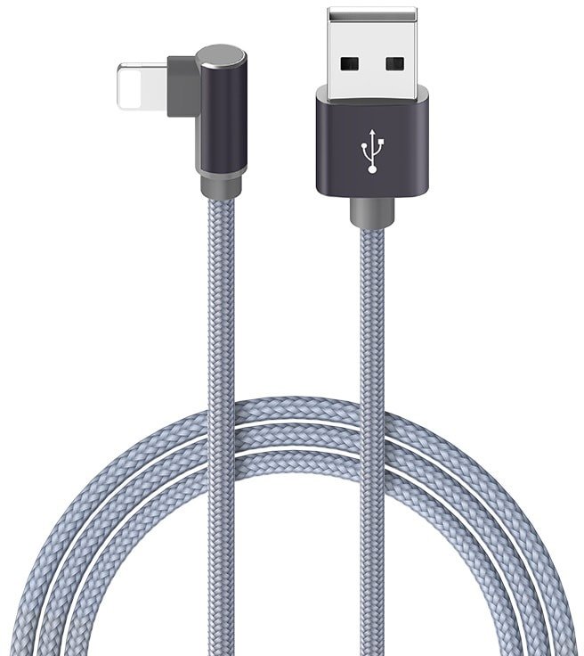

Кабель Borofone BX26 Lightning 1 м (серый)