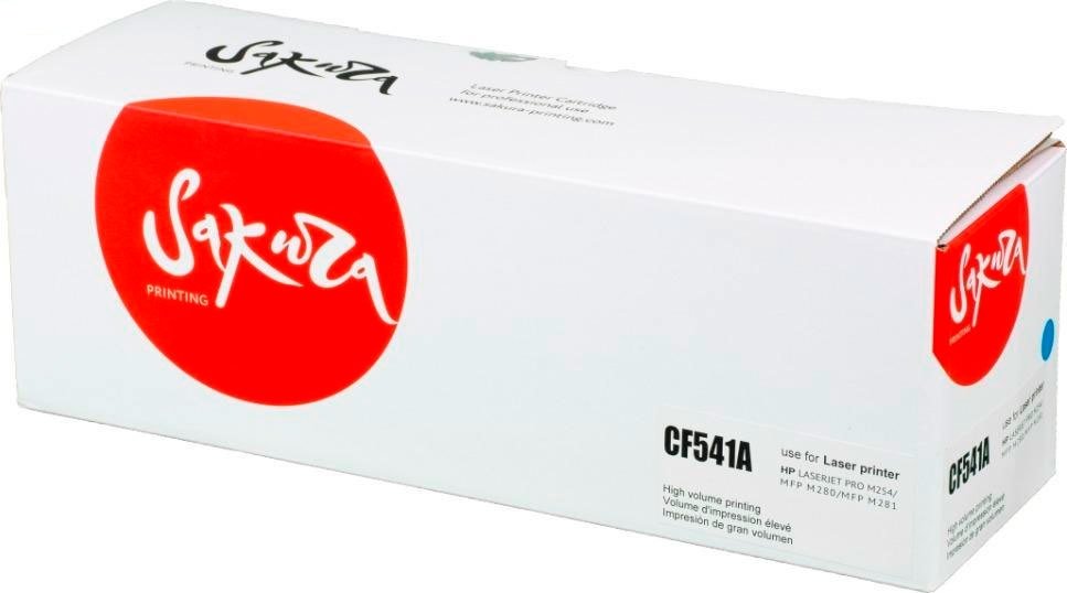 

Картридж Sakura Printing SACF541A (аналог HP CF541A)