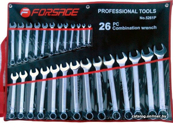 Набор ключей FORSAGE F-5261P(NEW) (26 предметов)
