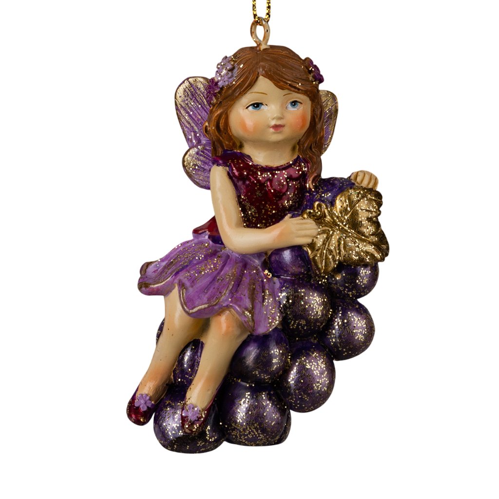 

Елочная игрушка Erich Krause Decor. Фея на винограде 64524