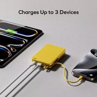Внешний аккумулятор Momax 1-Power X Built-in USB-C IP152 10000mAh (желтый) в Бресте