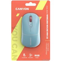 Мышь Canyon MW-22 (бирюзовый)