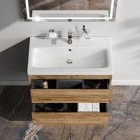  AM.PM Тумба с умывальником Pulse M91-FHX0752OF-WCC0752WG