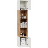 Шкаф распашной Трия Стелла Комбинированный Исп.2 (белый холст/белый жемчуг/яблоня беллуно)