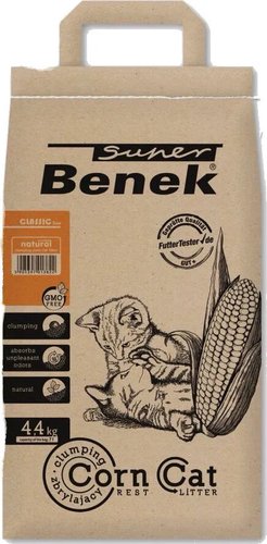 Наполнитель для туалета Super Benek Corn Naturalny 7 л