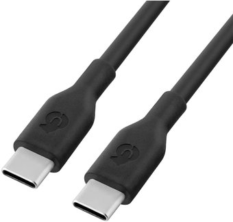 Кабель uBear Life Cable USB Type-C - USB Type-C (2 м, черный)