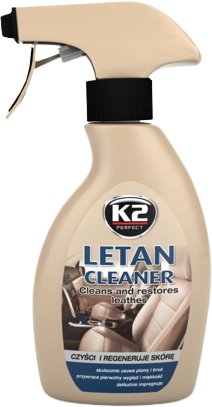 K2 Очиститель для кожи Car Letan Cleaner 250мл K204
