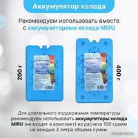 Термосумка Miru 9045 34.5л (черный/серый)