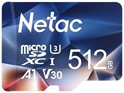 Карта памяти Netac microSDXC P500 Ultra 512GB NT02P500ULT-512G-S