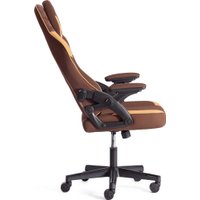 Игровое (геймерское) кресло TetChair iBear ткань (коричнево-бежевый)
