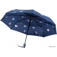Складной зонт RST Umbrella Цветы 3202A (синий)