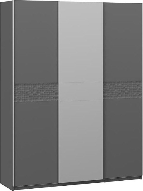 

Шкаф-купе Трия Оскар Скания Т2 1800 268718 (ручка серебро/серый графит/серый графит/графит матовый)