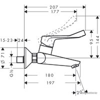 Смеситель Hansgrohe Focus 31913000