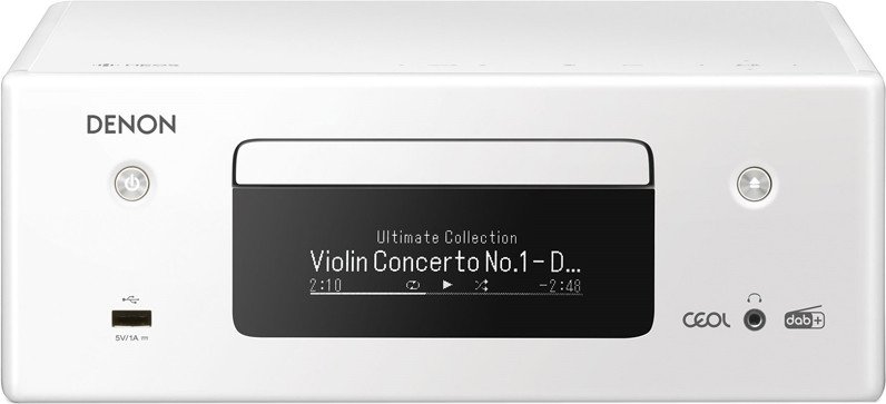 

Сетевой CD-ресивер Denon RCD-N11DAB (белый)