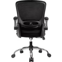 Офисное кресло SitUp Seven Chrome (сетка Black/Black) (MIX-36)