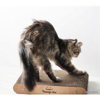 Когтеточка Чешир Мини (коричневый)