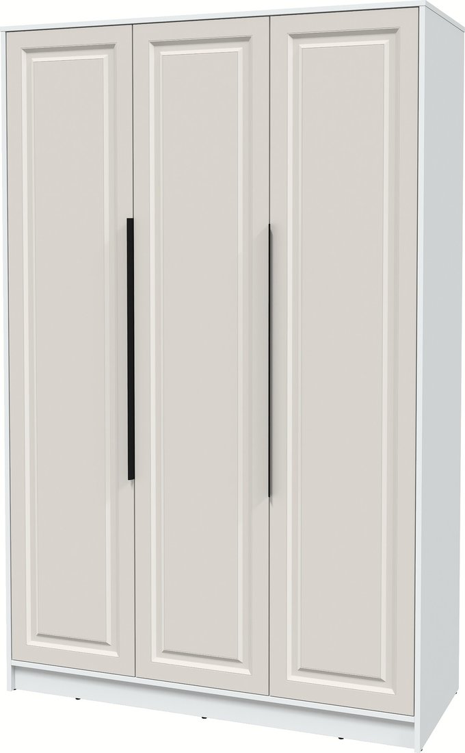 

Шкаф распашной Интерлиния Концепт КТ-Ш3 Деко (белый платинум/кашемир)