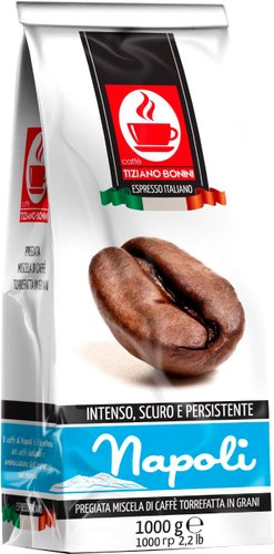 Кофе Bonini Napoli зерновой 1 кг