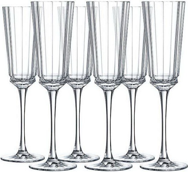 

Набор бокалов для шампанского Cristal d'Arques Macassar Q4335
