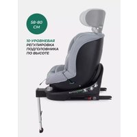 Детское автокресло MOWbaby Stage Isofix AY959 Pro (серый)