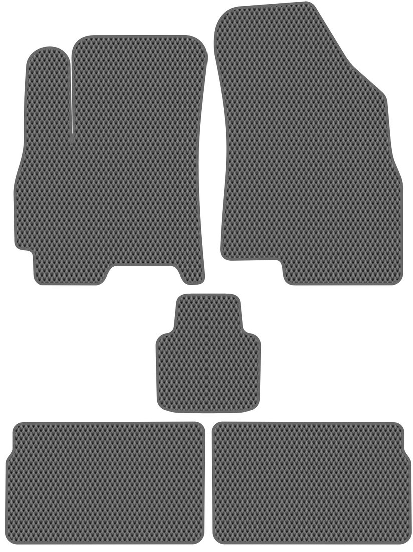 

Комплект ковриков для авто Alicosta Chery Tiggo 4 I (suv) 2017 - Н.В. (серый, ромб)