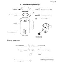 Автоматический вспениватель молока Kitfort KT-774-2