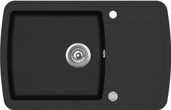 Кухонная мойка Aquasanita Lira SQL101AW (black metallic 601)