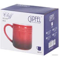 Кружка Gipfel Cliff 51879 (темно-красный)