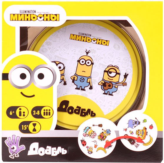 

Настольная игра Стиль Жизни Доббль. Миньоны ASM57