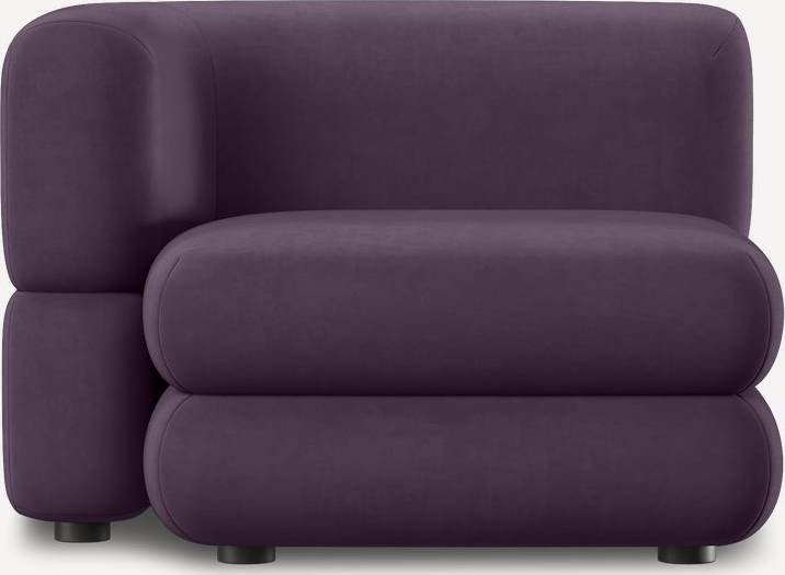 

Интерьерное кресло Divan Brera-11 244675 (Velour Plum)
