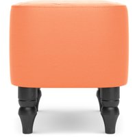Пуф MONOFIX Буно (экокожа/оранжевый)
