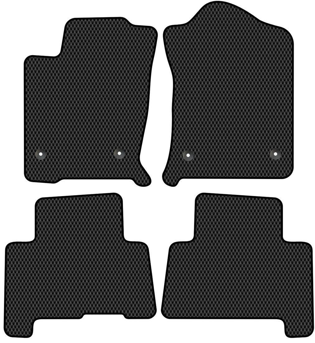 

Комплект ковриков для авто Alicosta Haval H9 (suv 5 мест) 2015 - Н.В. (черный, ромб)