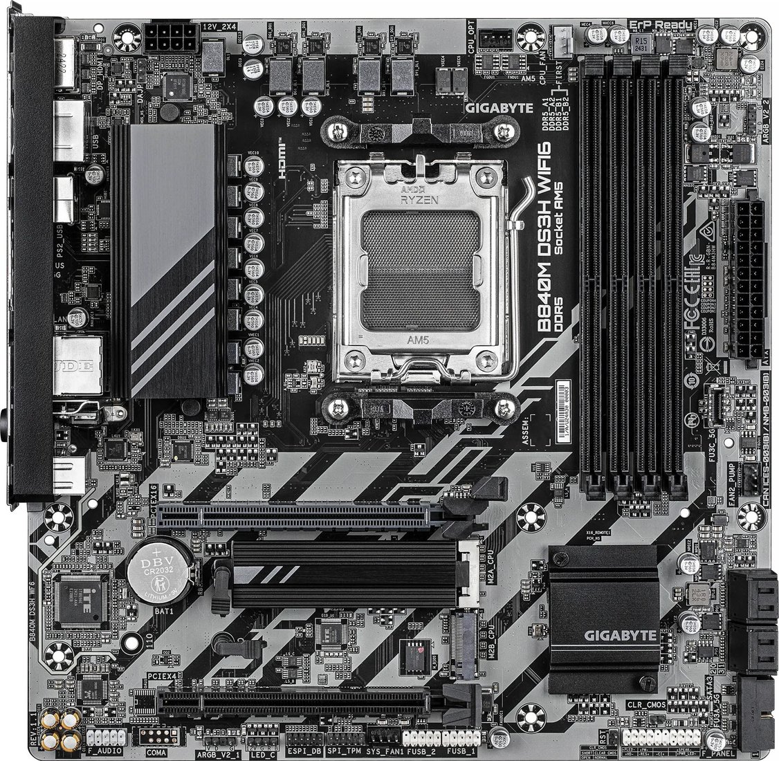 Материнская плата Gigabyte B840M DS3H WiFi6