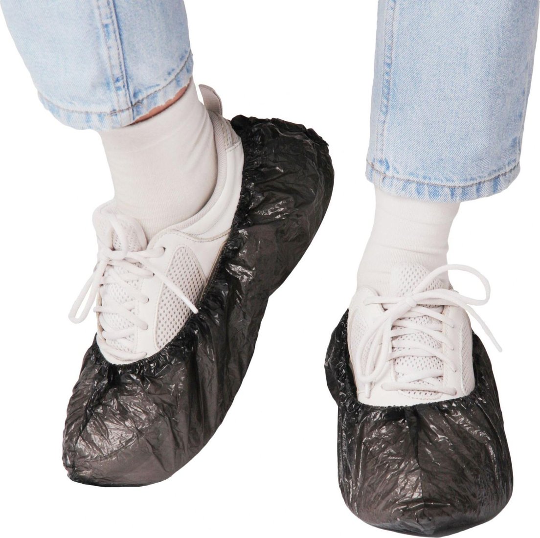 

Бахилы EleGreen Стандарт Плюс (100 шт, черный)