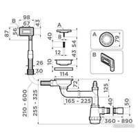 Сифон Omoikiri WK-1-UN GM 4956833