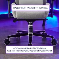 Игровое (геймерское) кресло Evolution Conqueror fabric (черный)