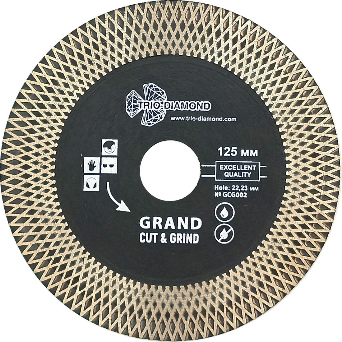 

Отрезной диск алмазный Trio Diamond GCG002