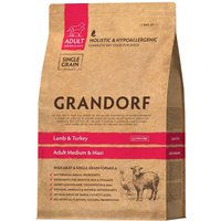 Сухой корм для собак Grandorf Medium & Maxi Breeds Lamb & Turkey (с ягненком и индейкой) 10 кг