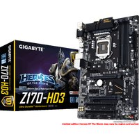 Материнская плата Gigabyte GA-Z170-HD3 (rev. 1.0)