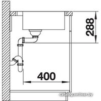 Кухонная мойка Blanco Zerox 700-IF/A Durinox (с клапаном-автоматом)