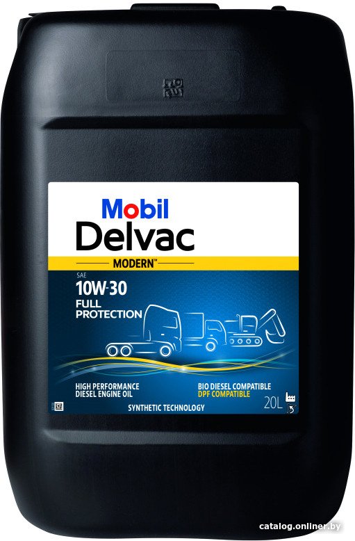 Моторное масло Mobil Delvac Modern 10W-30 Full Protection 10W-30 20л